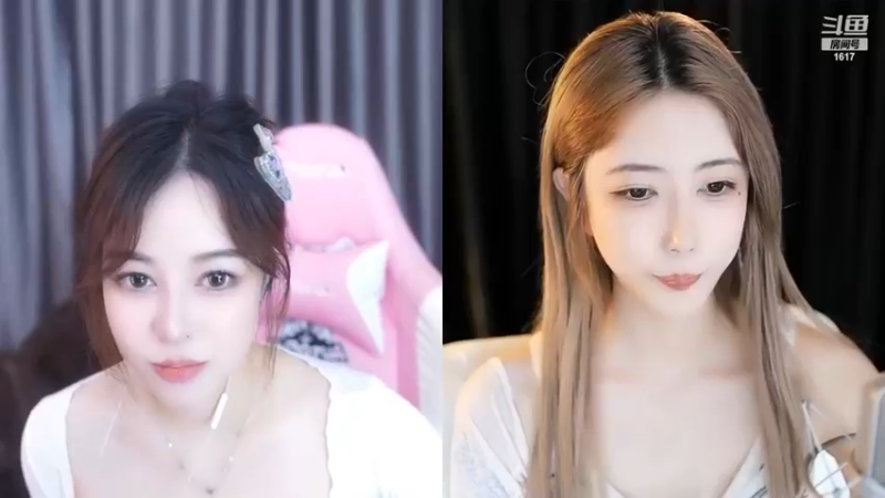 美女迪迪连麦PK没有对方声音，大家都在给她想方法，太难了