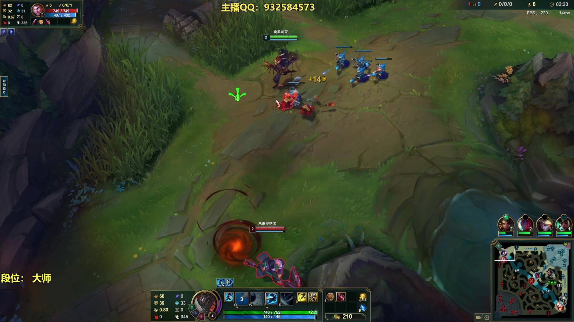 【2023-09-08 17点场】凉风亚索yasuo：进来看我玩几把亚索永恩你就会