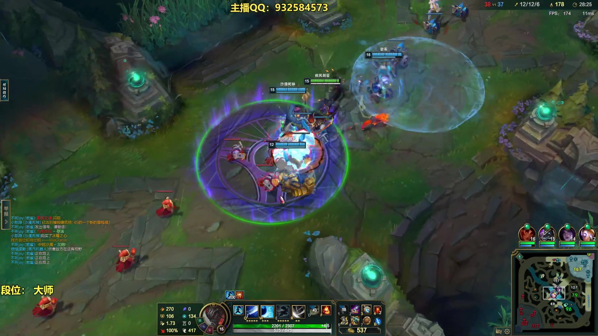 【2023-09-08 15点场】凉风亚索yasuo：进来看我玩几把亚索永恩你就会