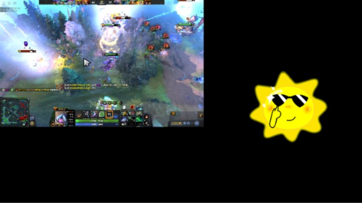美滋滋DOTA2四号位沉默术士躺赢，宙斯就是个单机毒瘤啊，刷半天还刷个魔晶不出a
