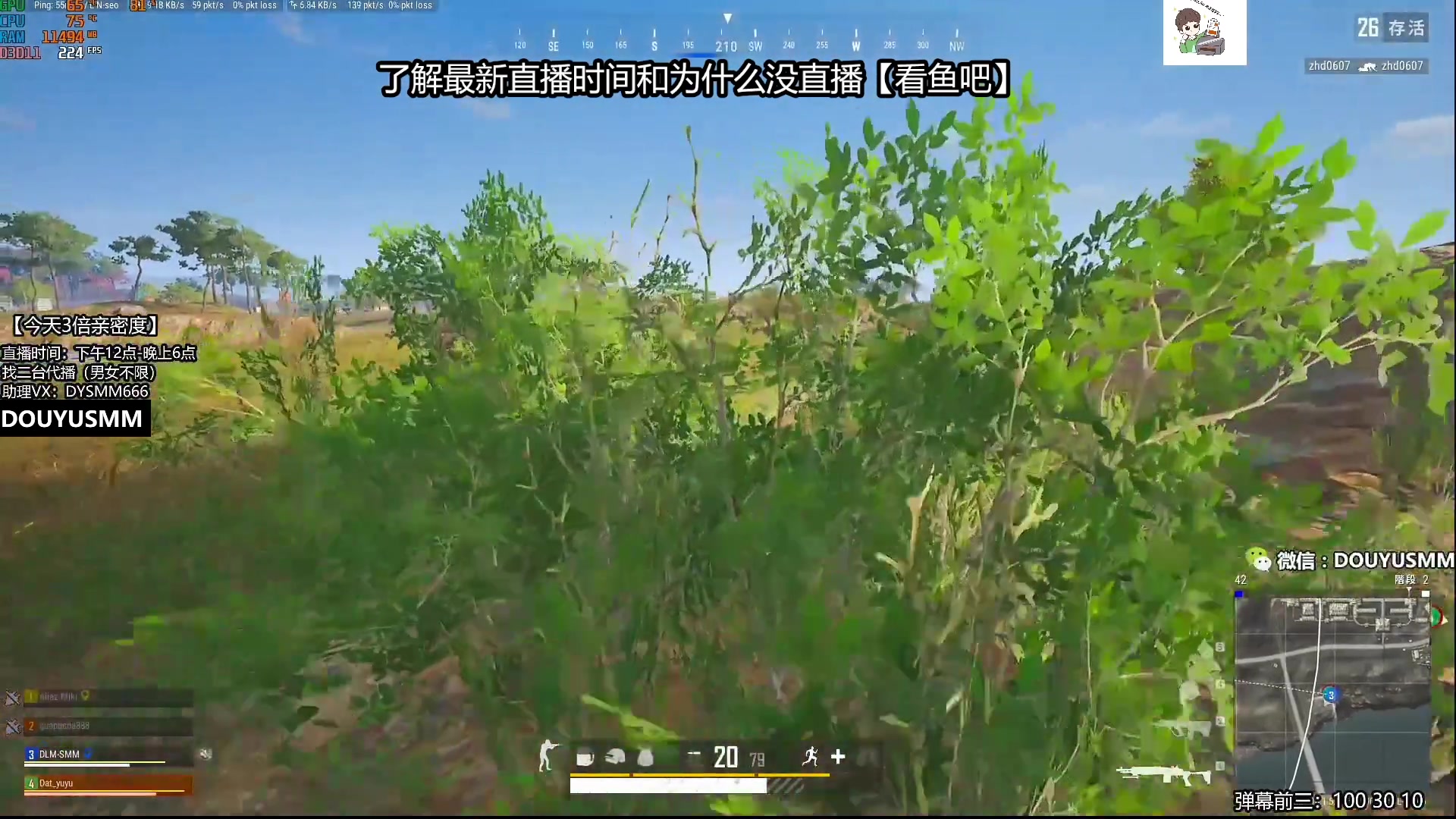 【2023-09-08 22点场】骚某某：【骚某某】单人四排屠杀秀