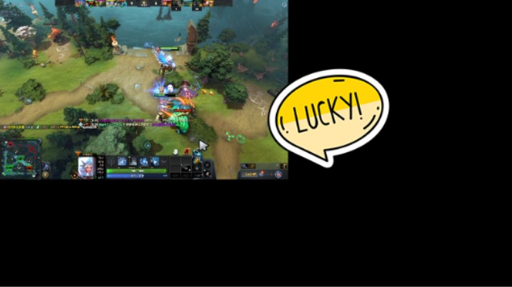 美滋滋DOTA2五号位冰女水晶室女躺赢