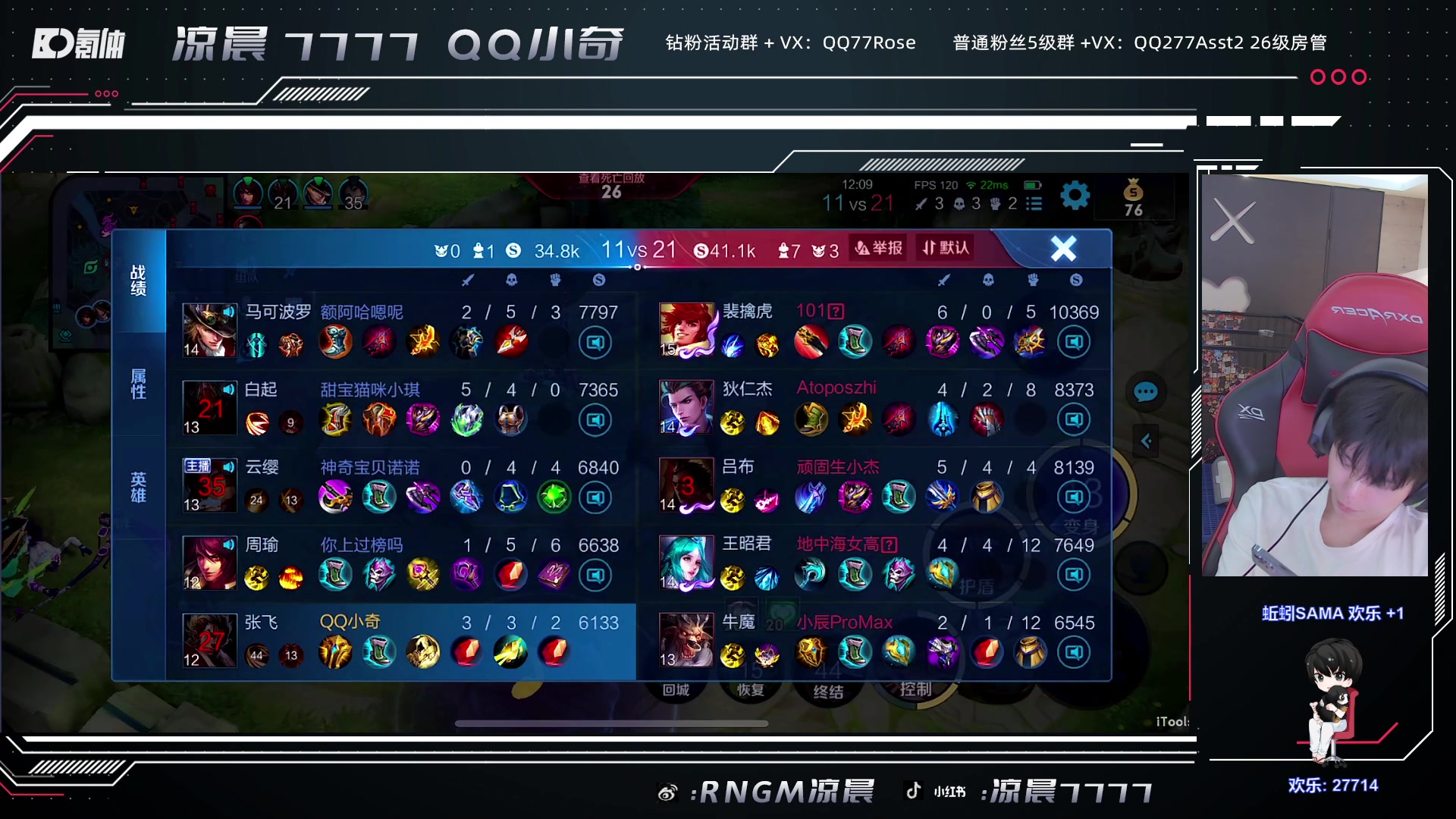 【2023-09-12 20点场】凉晨7777：开心快乐每一天 277