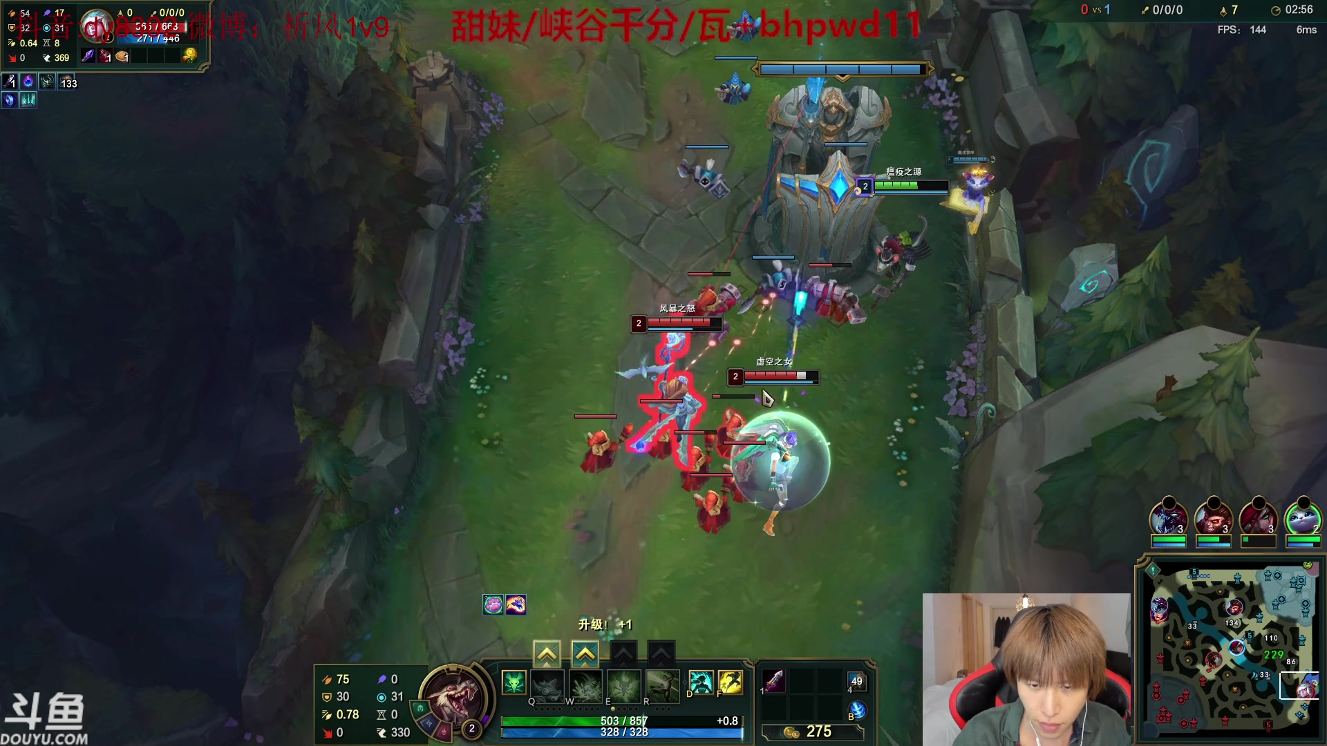 【2023-09-13 05点场】祈风1v9：国服第一VN！一个打八百多个！