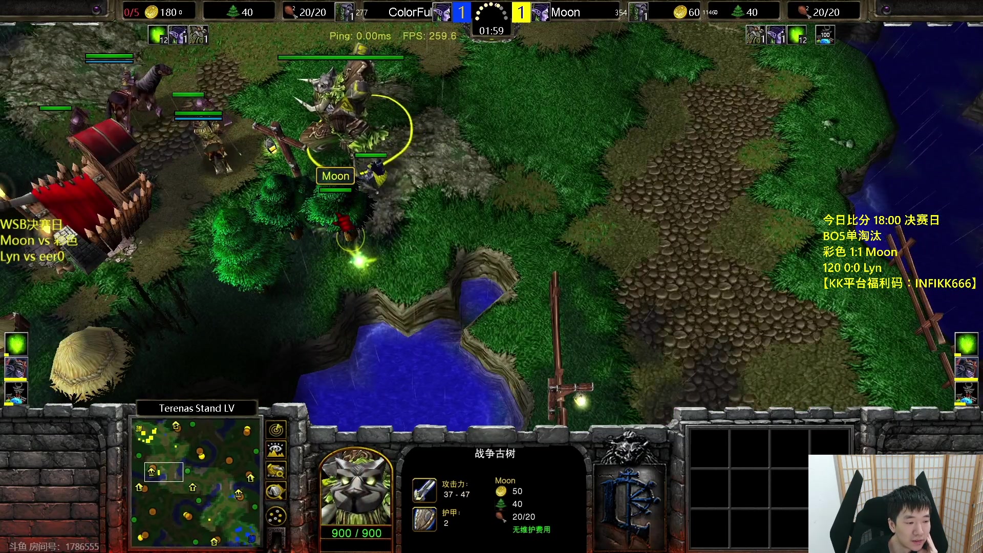 【2023-09-13 18点场】Infi小王：【直播】18:00开播WSB决赛彩妖林木