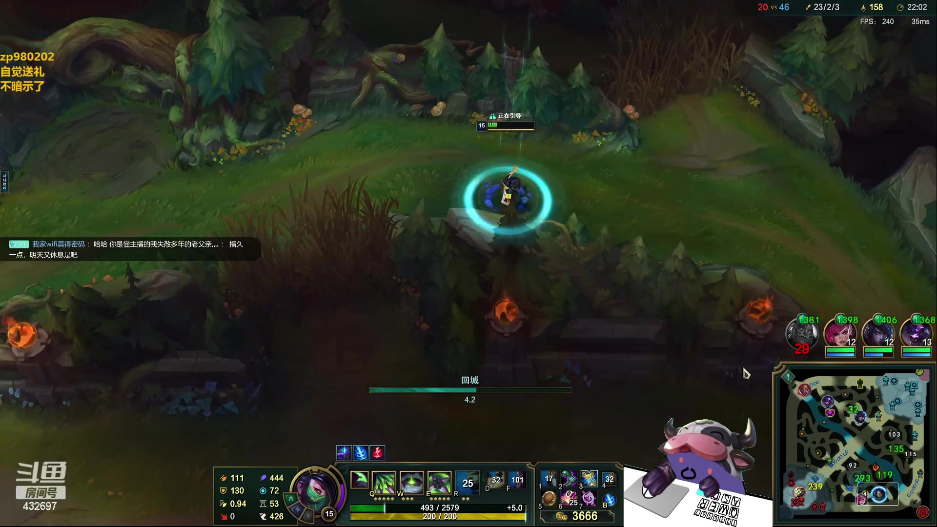 【2023-09-13 01点场】神牛教丶教主：上单牛头操作拉满cd流玩法