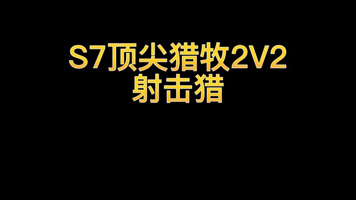 S7顶尖猎牧2V2 射击猎 #魔兽世界 #魔兽世界怀旧服 #魔兽世界pvp