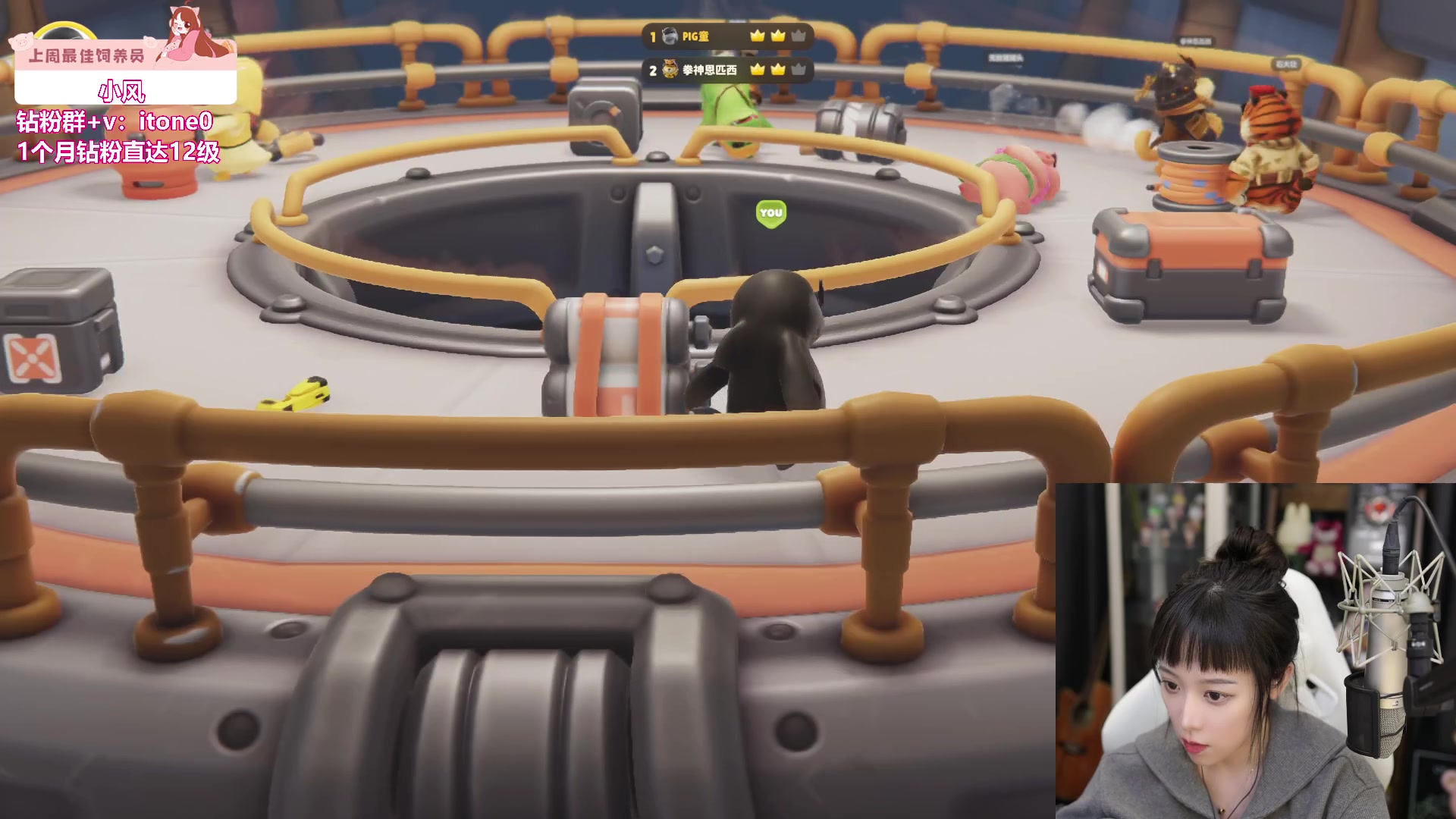 【2023-09-15 21点场】童猪啊i：钻粉2.5倍亲密度）和朋友们玩一下