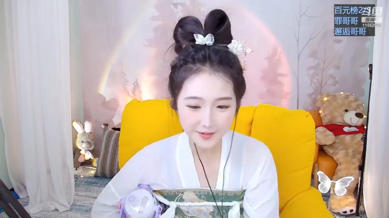 小西瓜今天打扮大唐美女风格，真好看啊