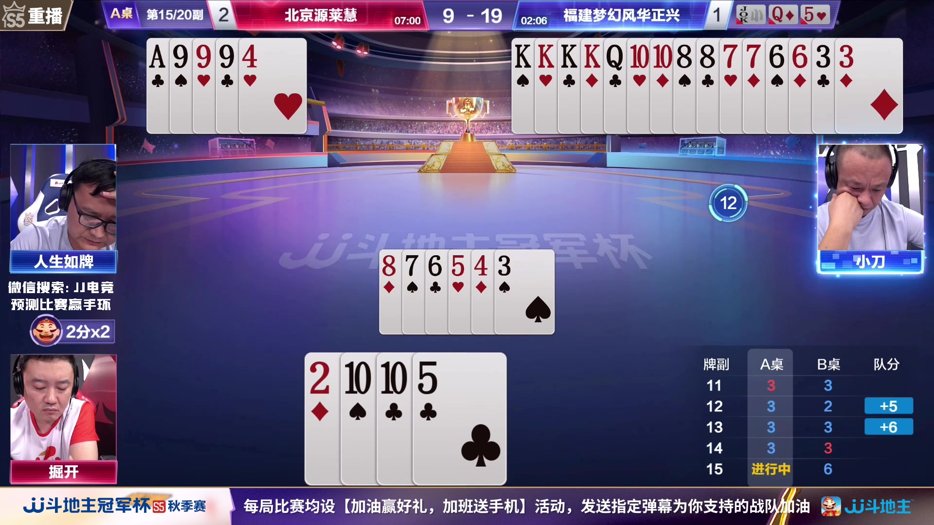 【2023-09-17 07点场】JJ斗地主官方：周日18点，狼图腾VS风华正兴