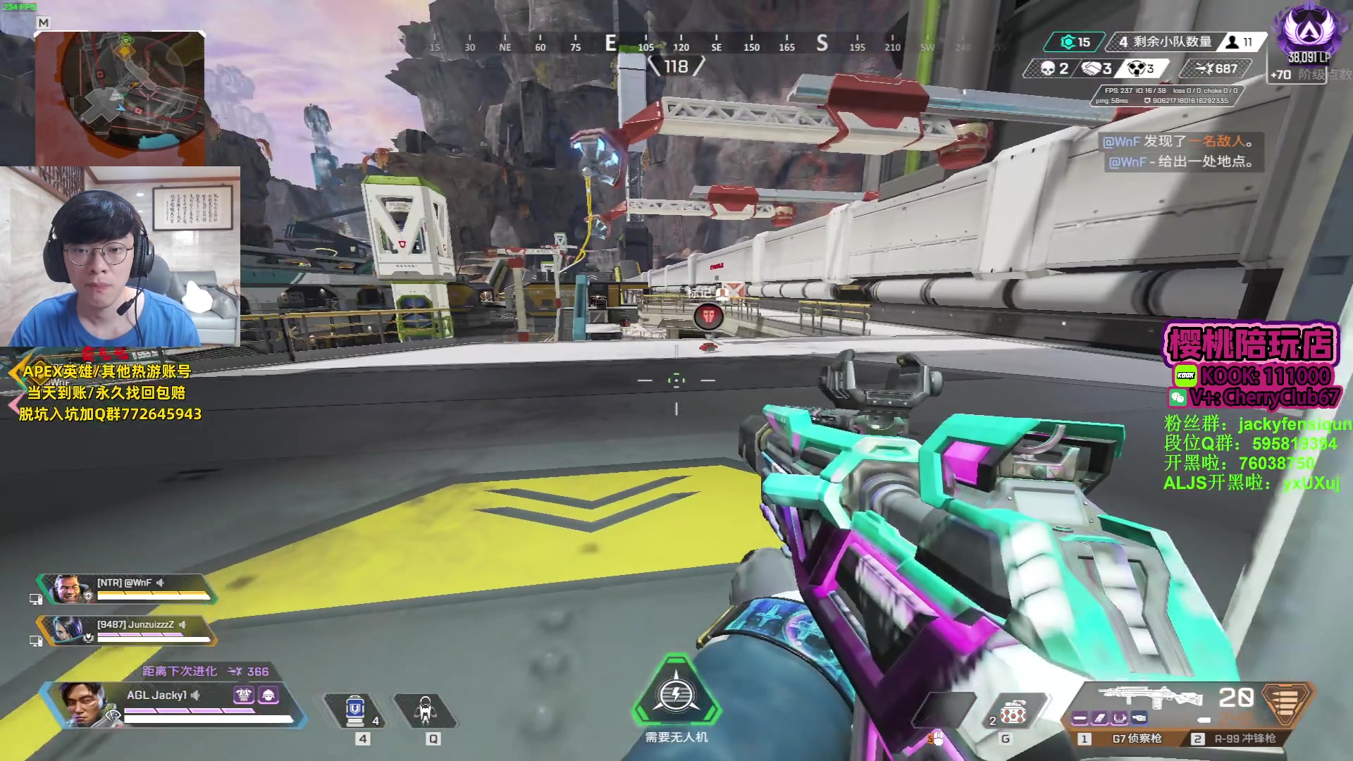 【2023-09-11 16点场】Jackyar：酬勤之晚上6点训练赛！