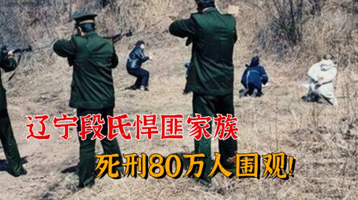 辽宁段氏悍匪家族，母亲抢男为夫，死刑遭80万人围观！