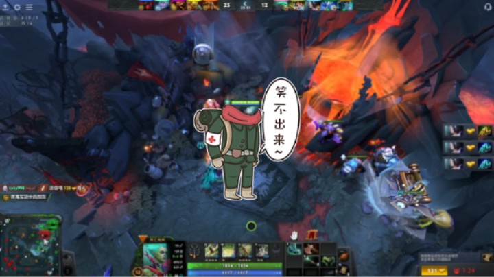 惨兮兮dota2中单死亡先知败北还是卡