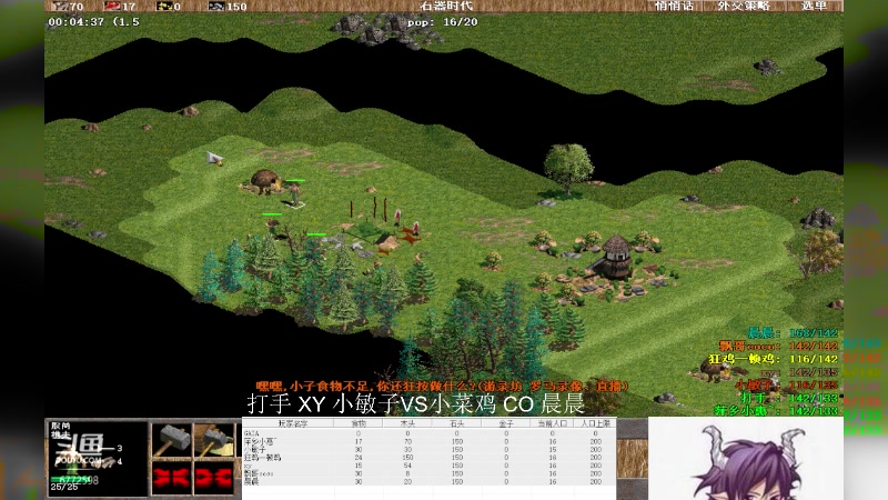 打手组3VS2 晨晨组