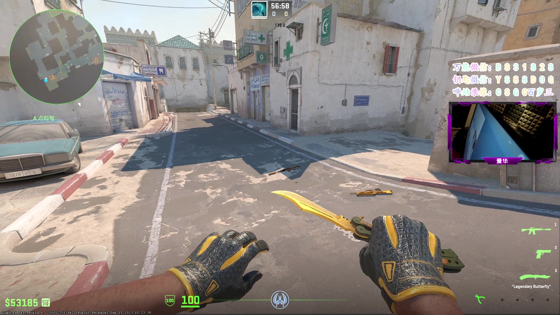 【2023-09-19 22点场】CSGO百岁三：CS2百万库存品鉴