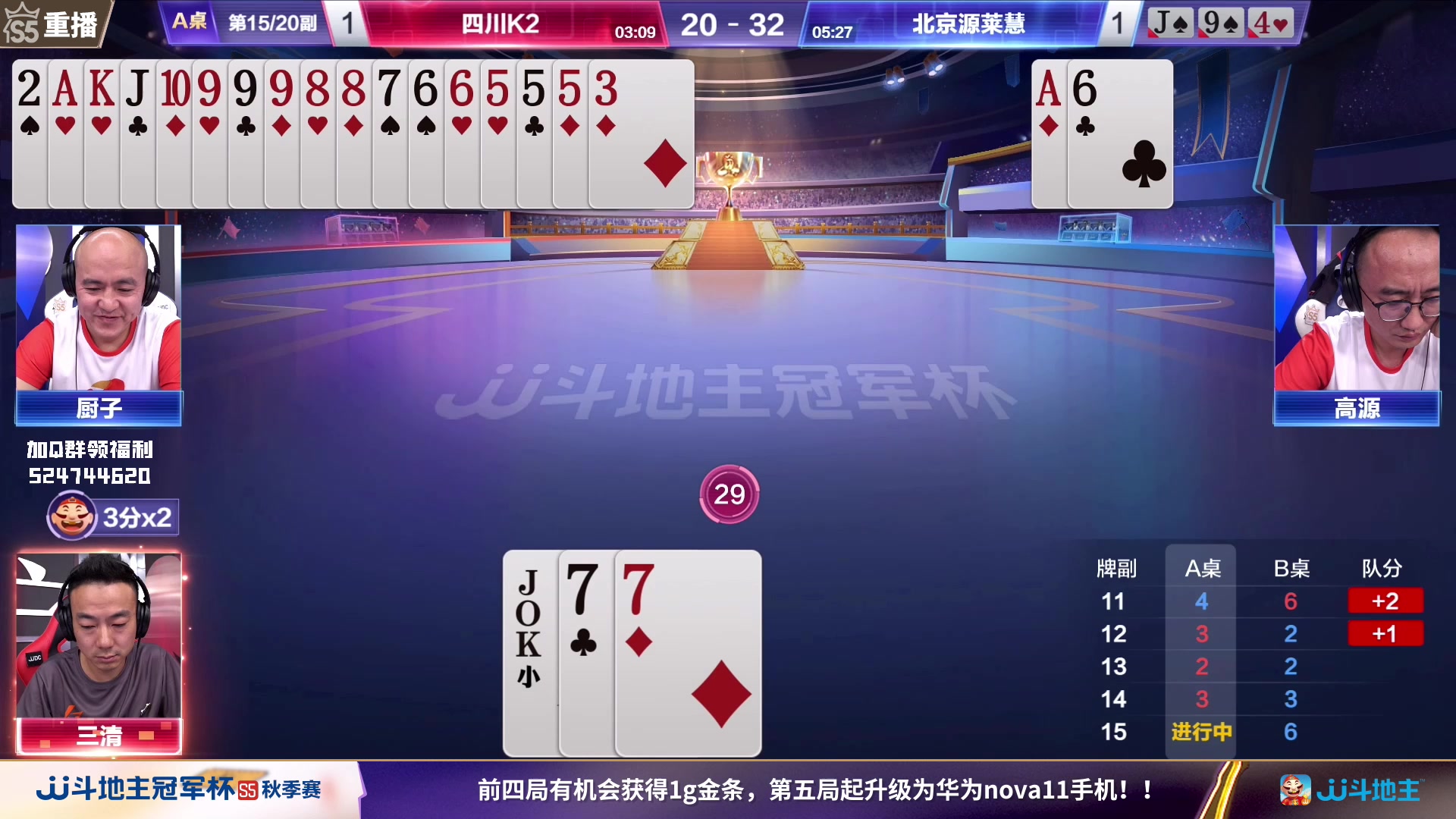 【2023-09-19 01点场】JJ斗地主官方：周二18点，狼图腾VS四川K2