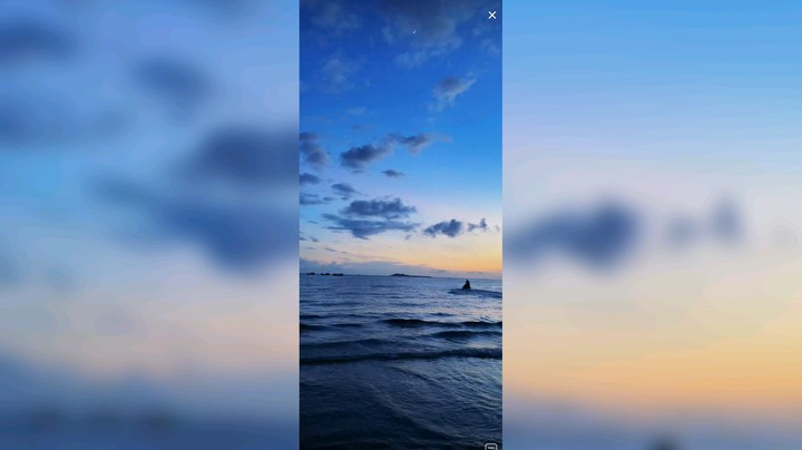 三亚湾看海边日落