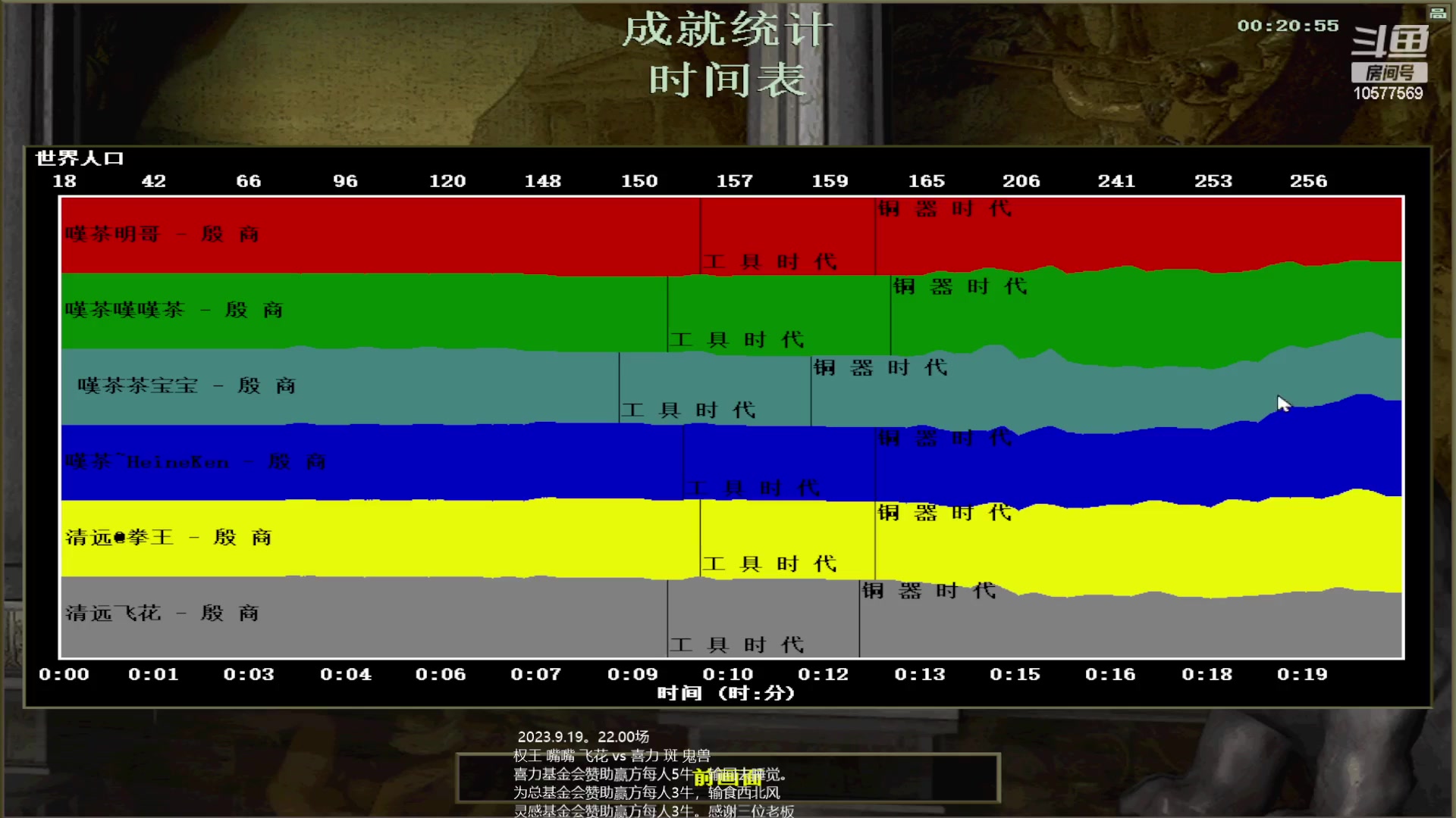 【2023-09-19 21点场】明哥289：明哥289的直播间，嘆茶频道