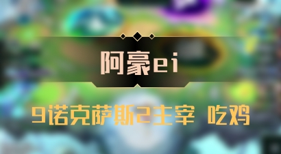 【阿豪ei】9诺克萨斯2主宰 吃鸡