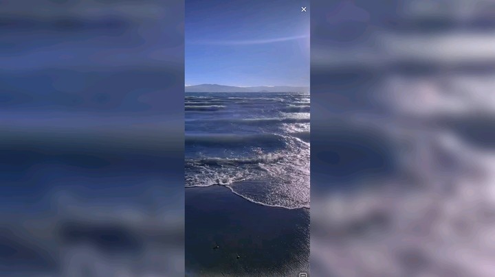 在西藏阿里看湖还以为看海