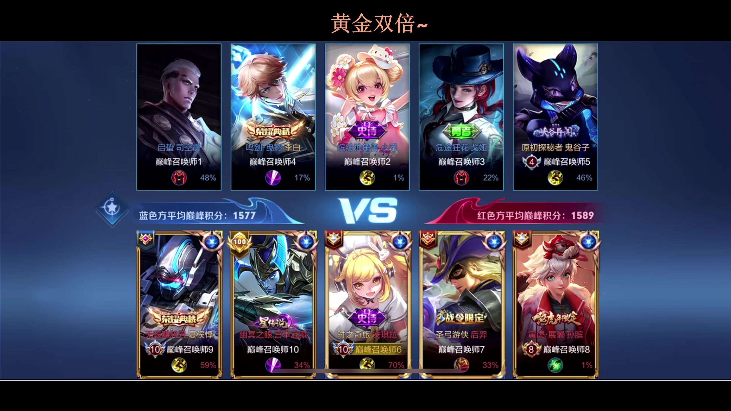 【2023-09-25 18点场】BLUE呀丶：法拉利职业五排~