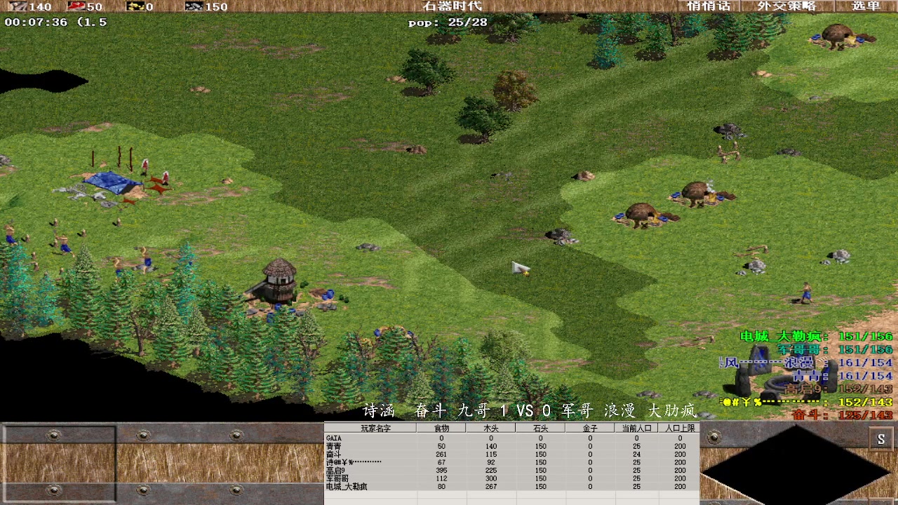 诗涵  奋斗 九哥 1 VS 3 军哥 浪漫 大肋疯