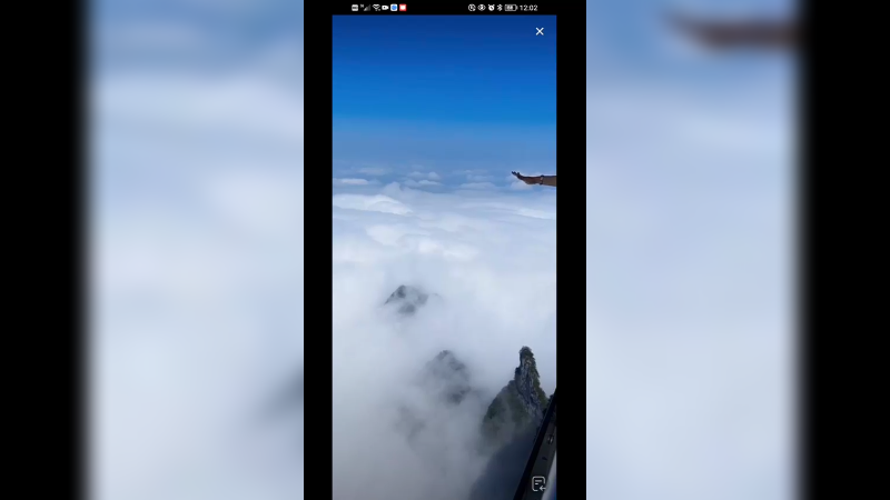 今天张家界云海好看