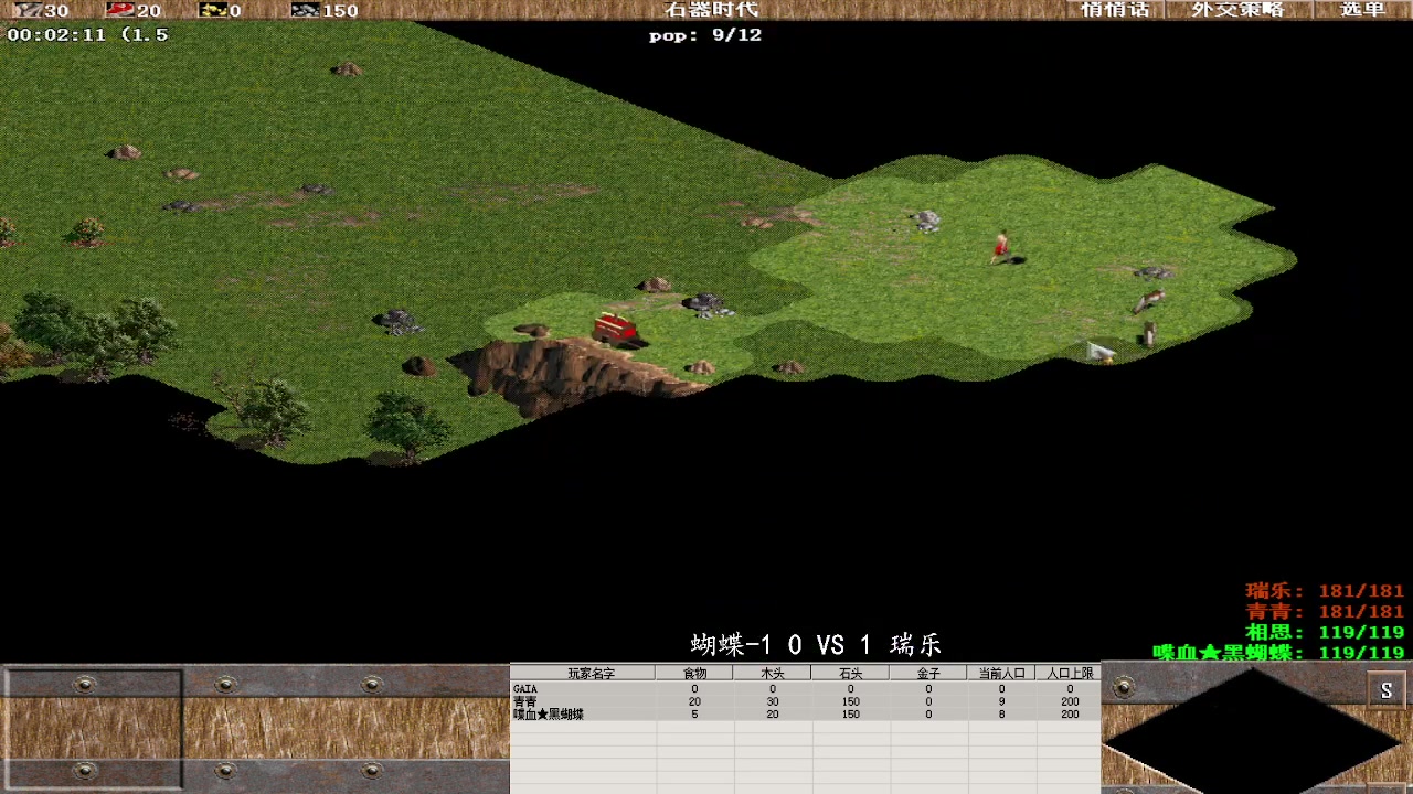 蝴蝶-1 1 VS 3 瑞乐