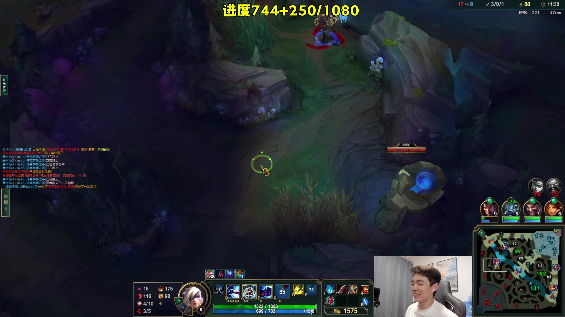 【2023-09-30 03点场】杰克螳螂：铂金局1500杀下播！