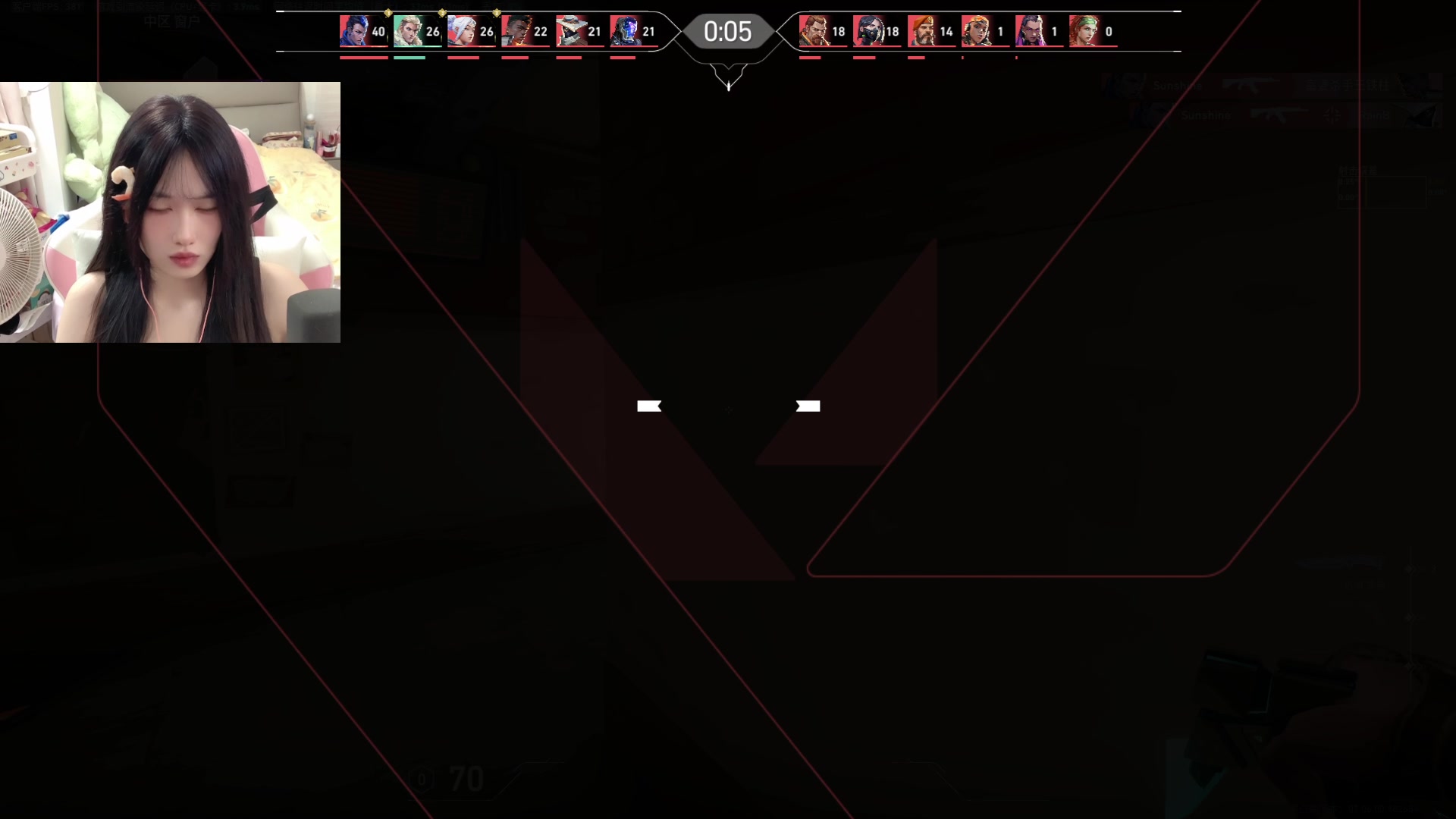 【2023-09-30 16点场】咕噜橙o：【摄像头】枪女？周榜第一送外设咯 oi~