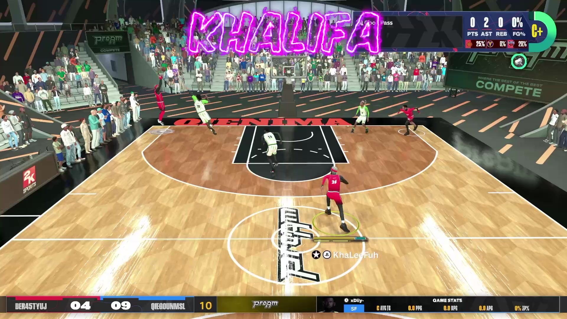 【2023-9-30 18点场】梓揚Khalifa:2K24 吃錢5v5