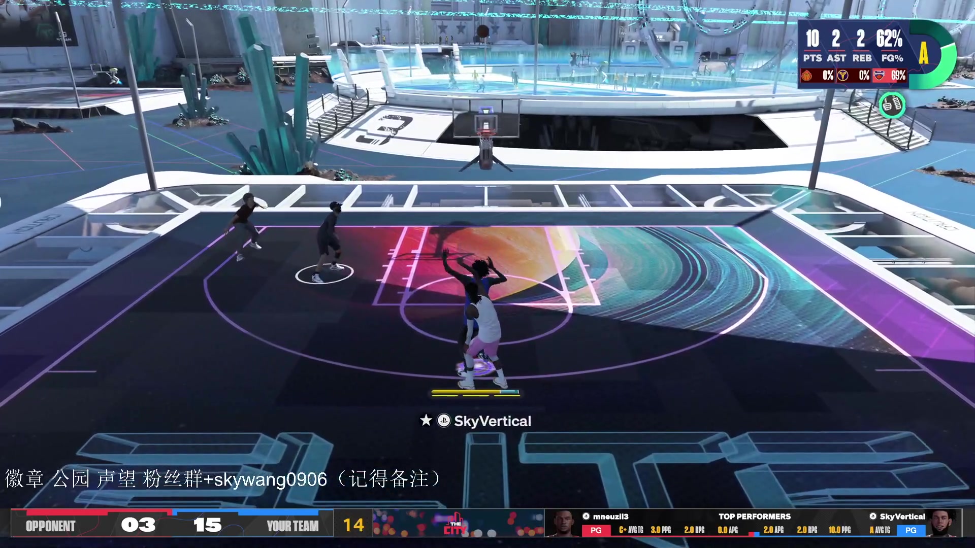 【2023-10-01 09点场】SkyWanggggg：NBA2K24 随便玩玩