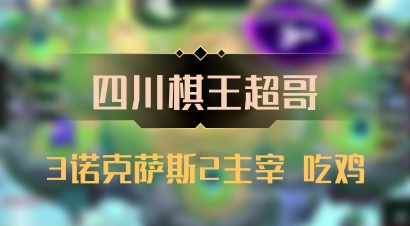 【四川棋王超哥】3诺克萨斯2主宰 吃鸡