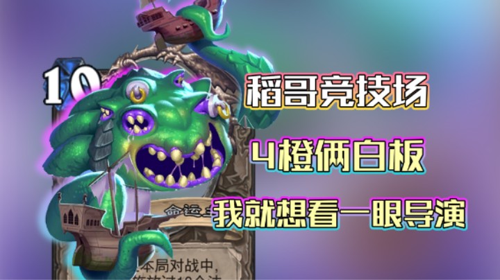 稻哥炉石12胜竞技场（法）：就想看一眼导演！