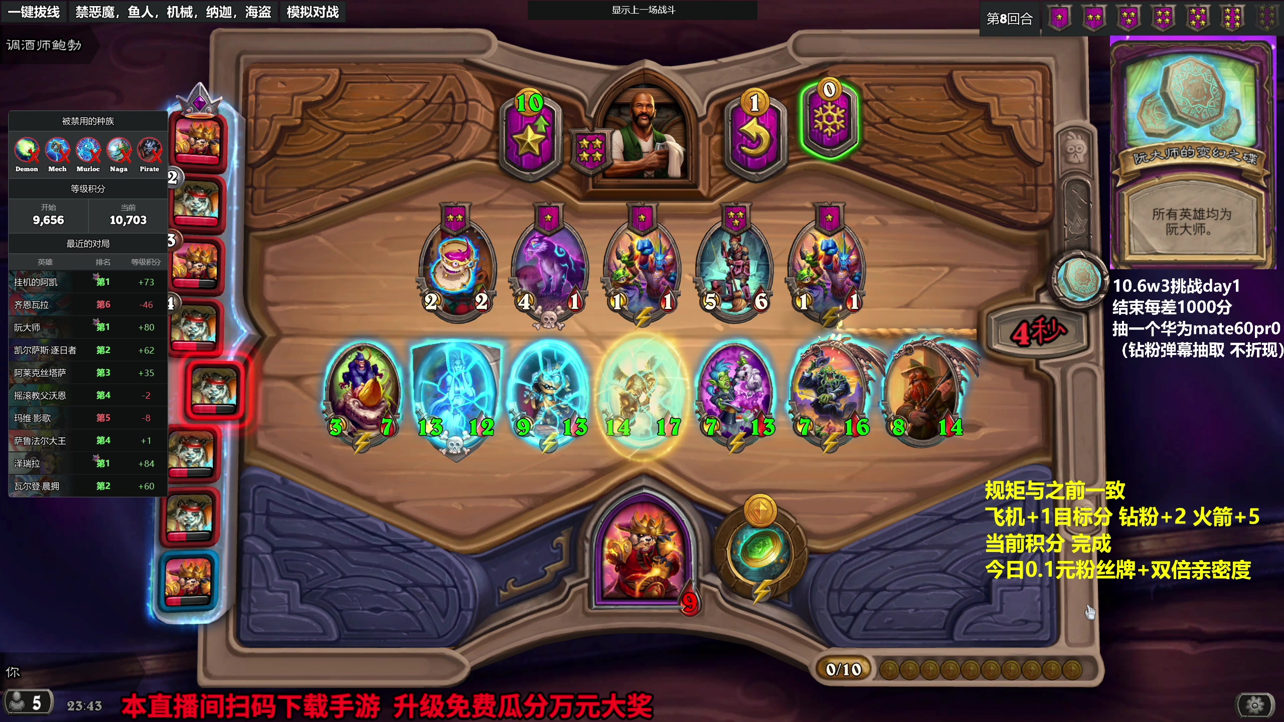 【2023-10-05 23点场】衣锦夜行：今日剑指万一！