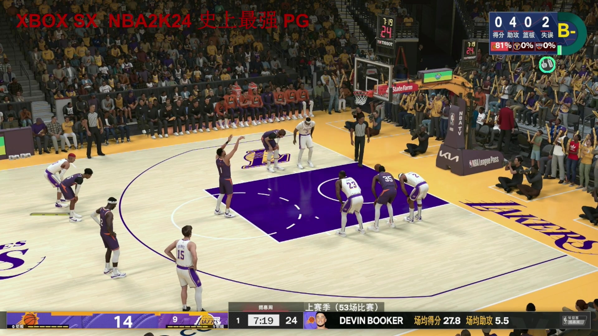 【2023-10-8 20点场】young_R:NBA2K24 勇闯史上最强