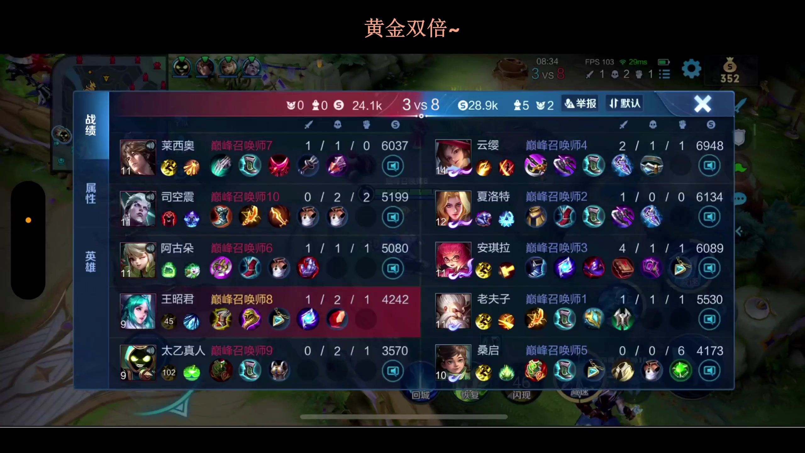 【2023-10-09 19点场】BLUE呀丶：9点无敌车队五排！！