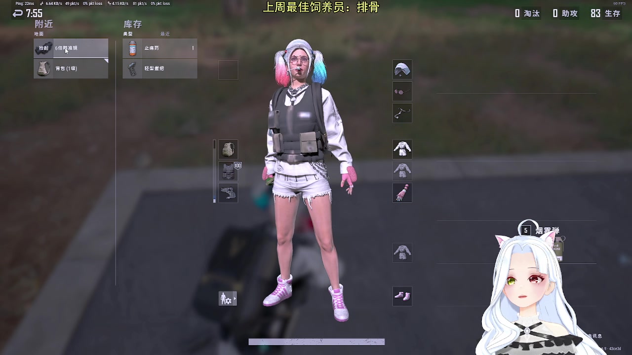 【2023-10-09 12点场】何呆呆丶1116：【小奶团】三排调戏路人局