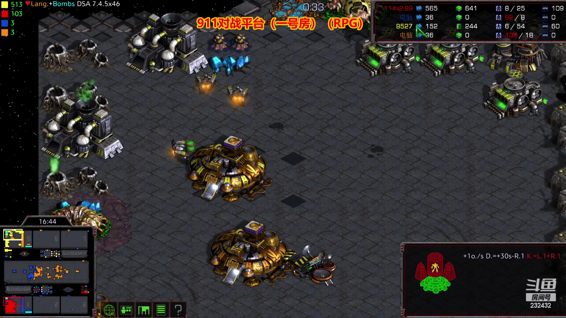 【2023-10-09 02点场】星际DSA联赛：天使风暴娱乐版DSA7.4.5x46
