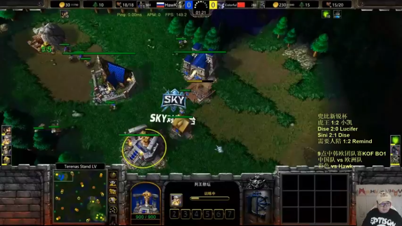 【TED出品】中韩欧团队赛 1 彩色 vs Hawk 双大哥无敌
