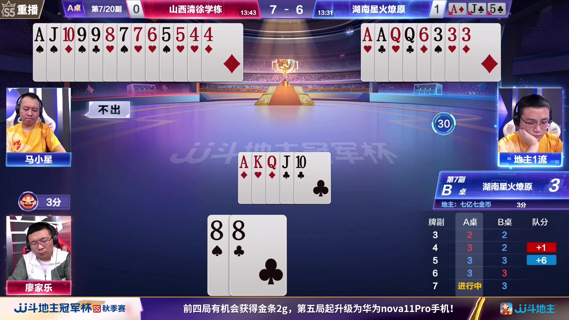 【2023-10-14 04点场】JJ斗地主官方：周日18点，源莱慧VS一针见血