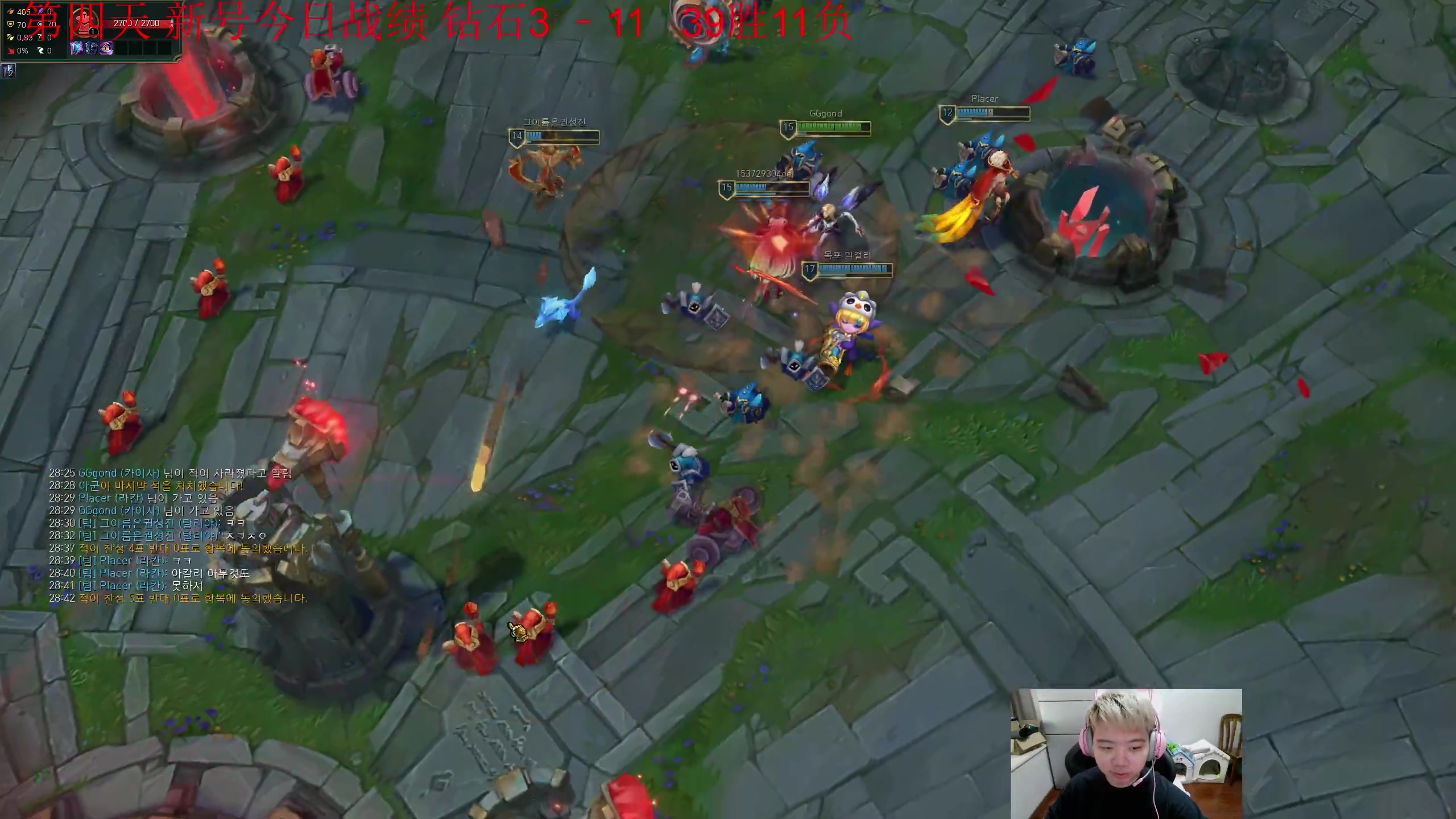 【2023-10-14 13点场】一家之猪ovo：新号韩服第三天 冲大师