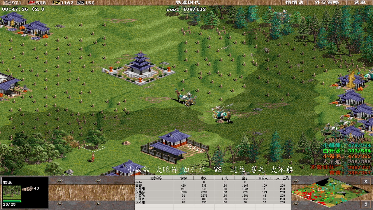 小甜甜 大眼仔 白开水 2 VS 3 过往 卷毛 大不船