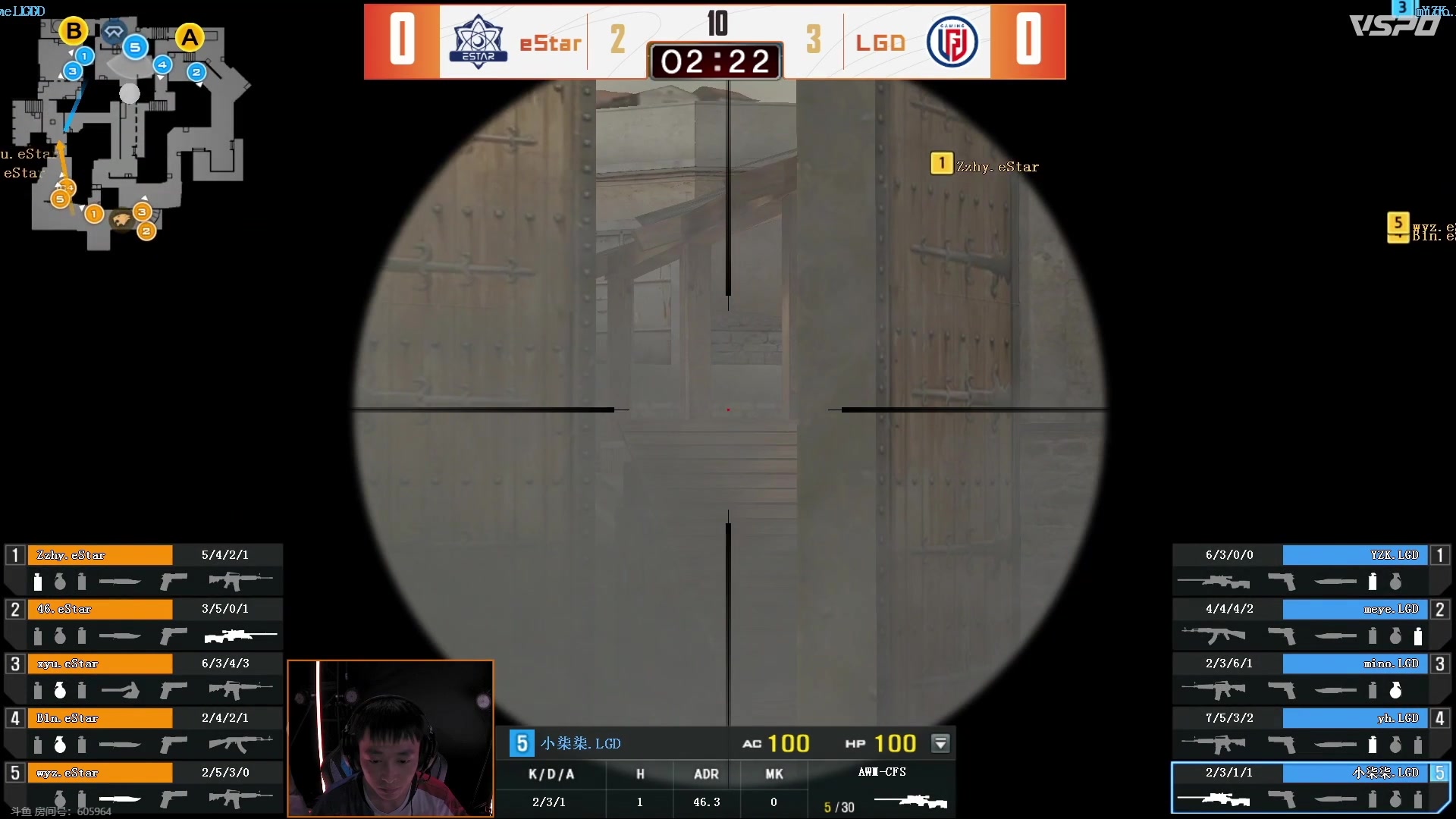 【2023-10-15 19点场】CSGO百岁三：lei了lei了 1828