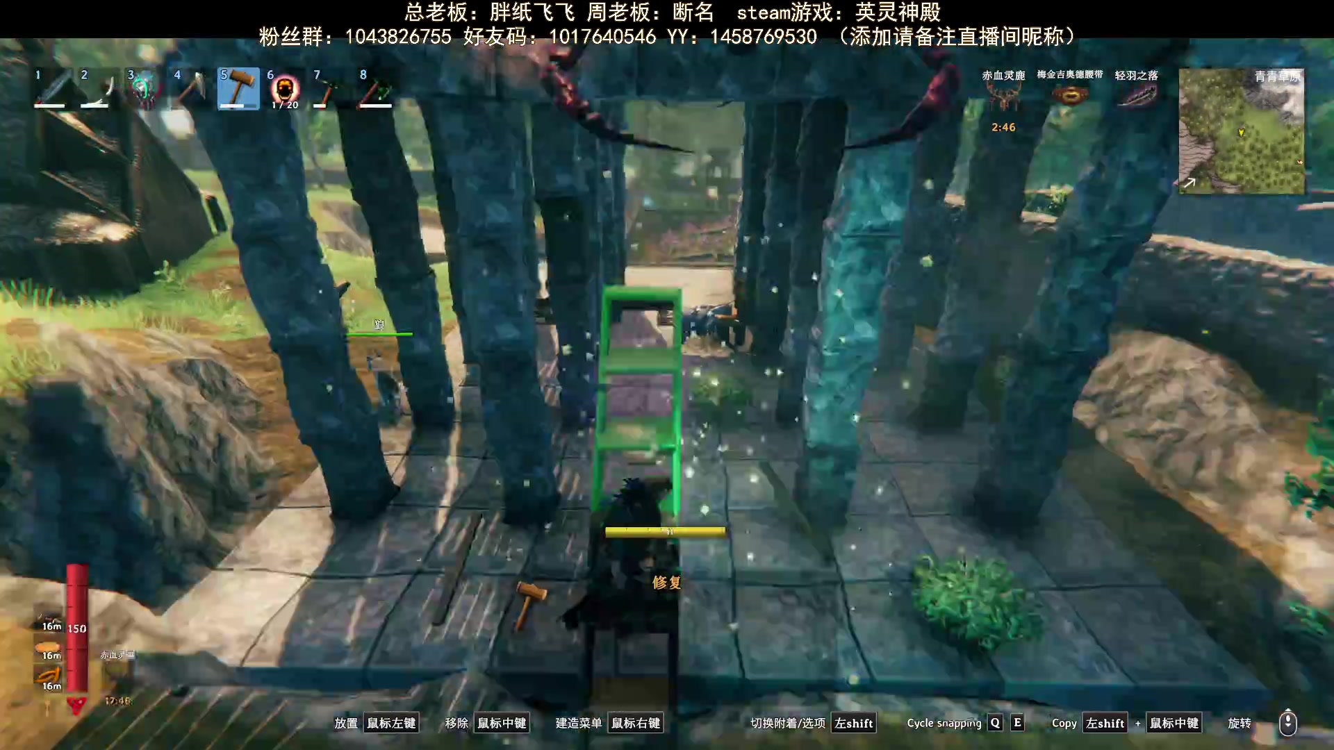 【2023-10-15 20点场】三时小周每娘娘：继续搞建筑今天或者跑地图