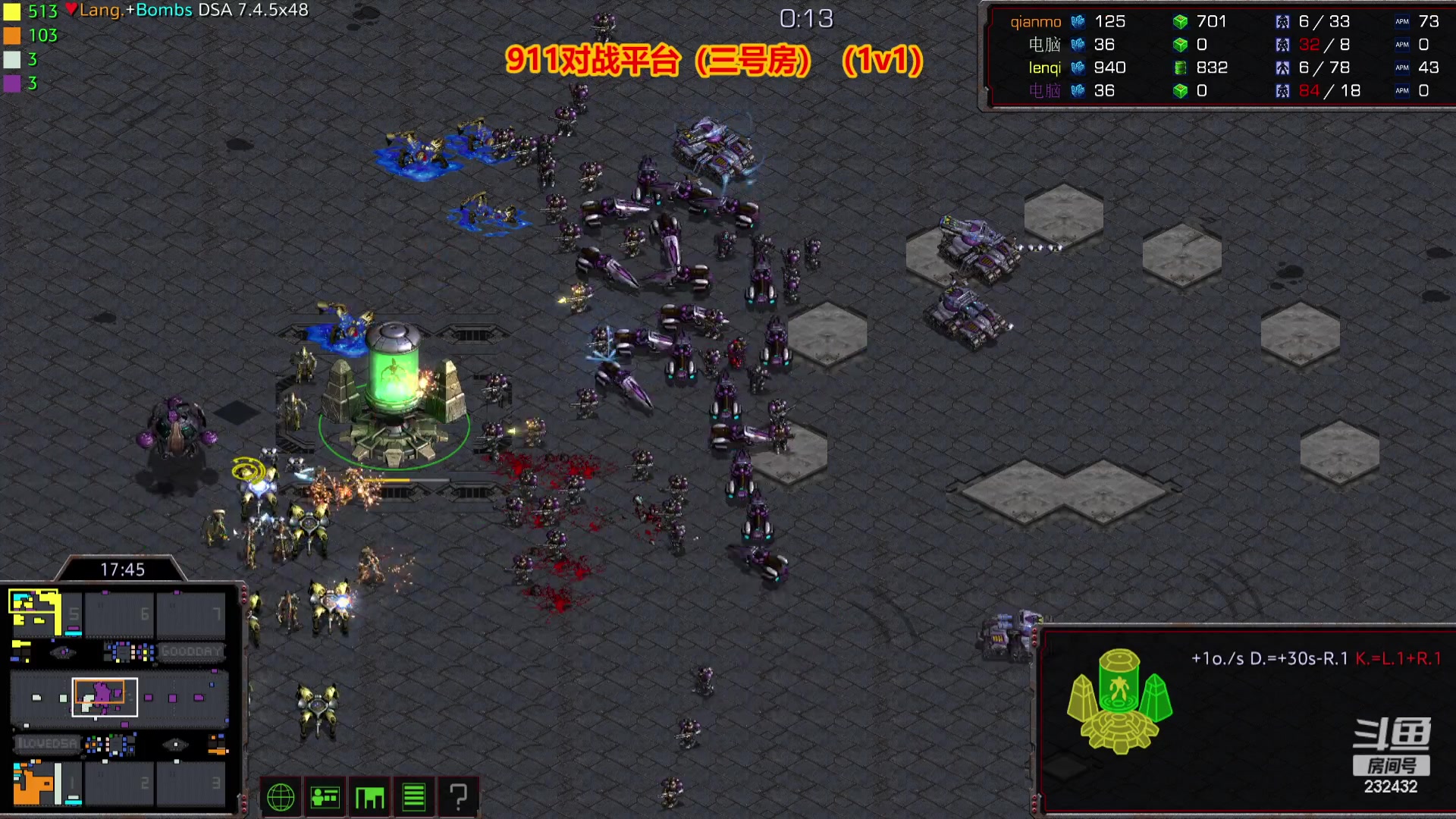 【2023-10-15 02点场】星际DSA联赛：天使风暴娱乐版DSA7.4.5x48