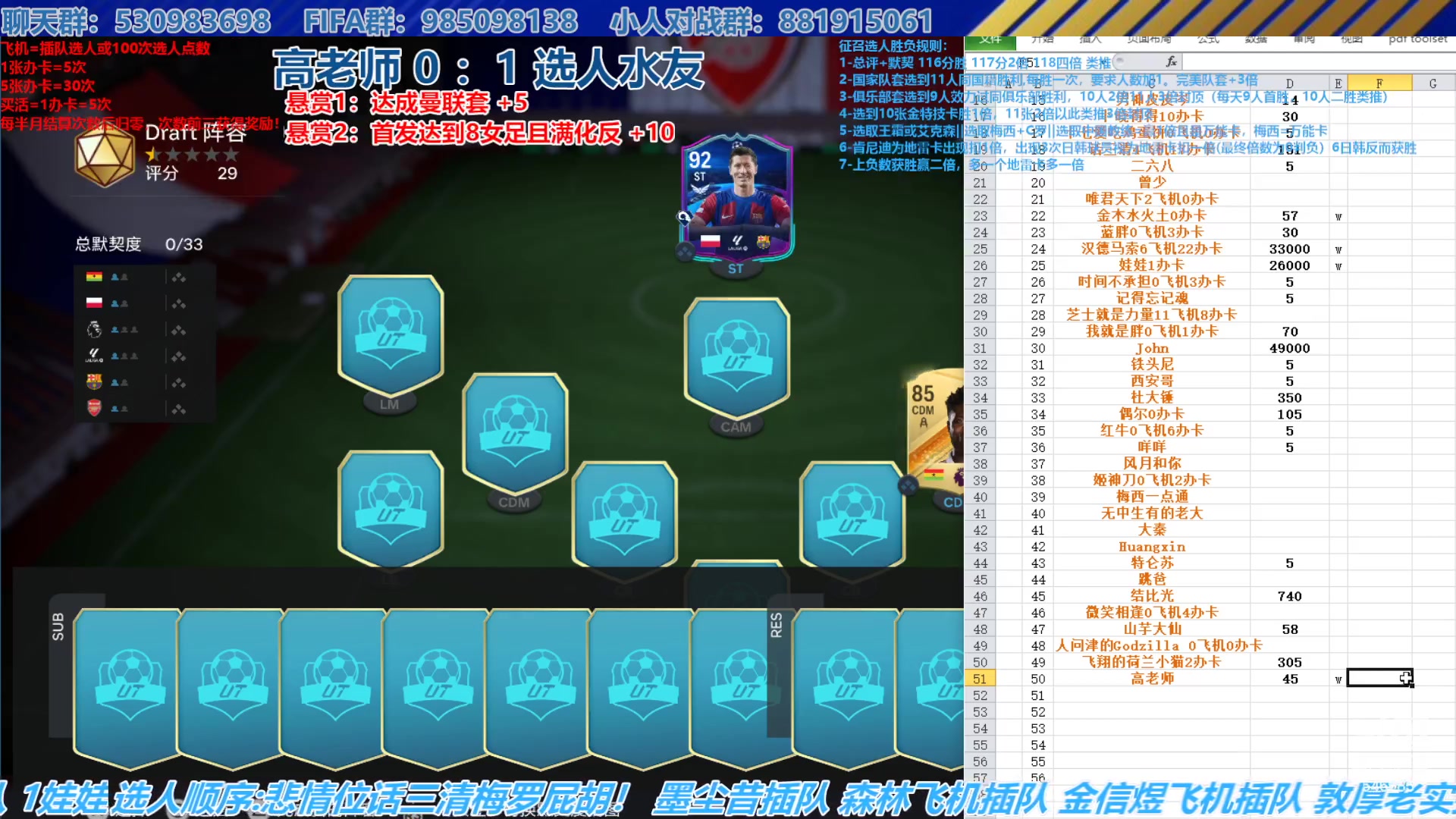 【2023-10-17 14点场】高老师爱足球：FC24征召选人，悬赏是巨坑，慎重啊！