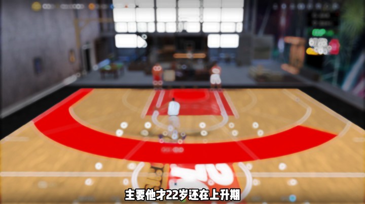 他是潜力股3D的好苗子，主要他才22岁在上升期，目前单卡只要5万5