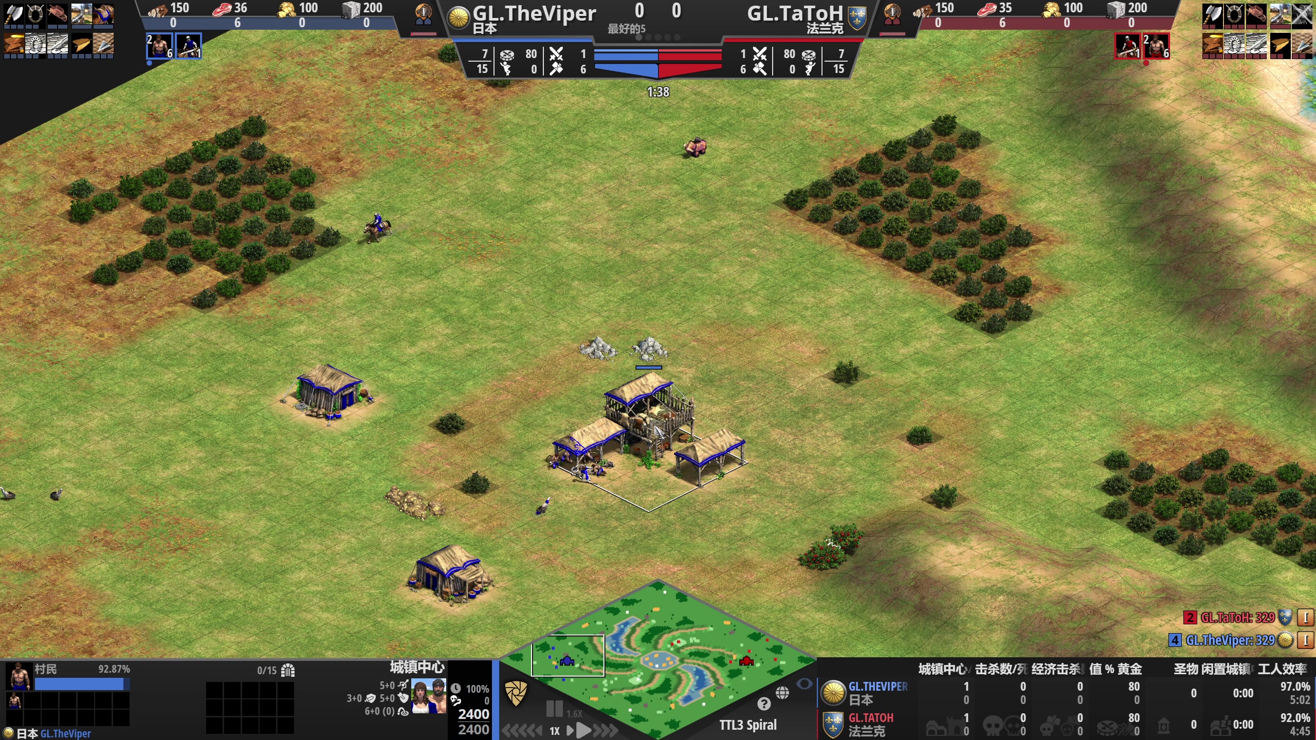 【2023-10-19 01点场】帝国时代猜火车Yo：今晚10点半白金联赛半决赛VS 黑鸭