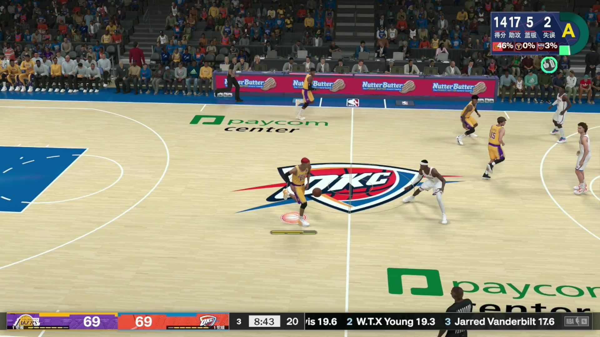 【2023-10-17 23点场】young_R：NBA2K24 打一个全胜赛季